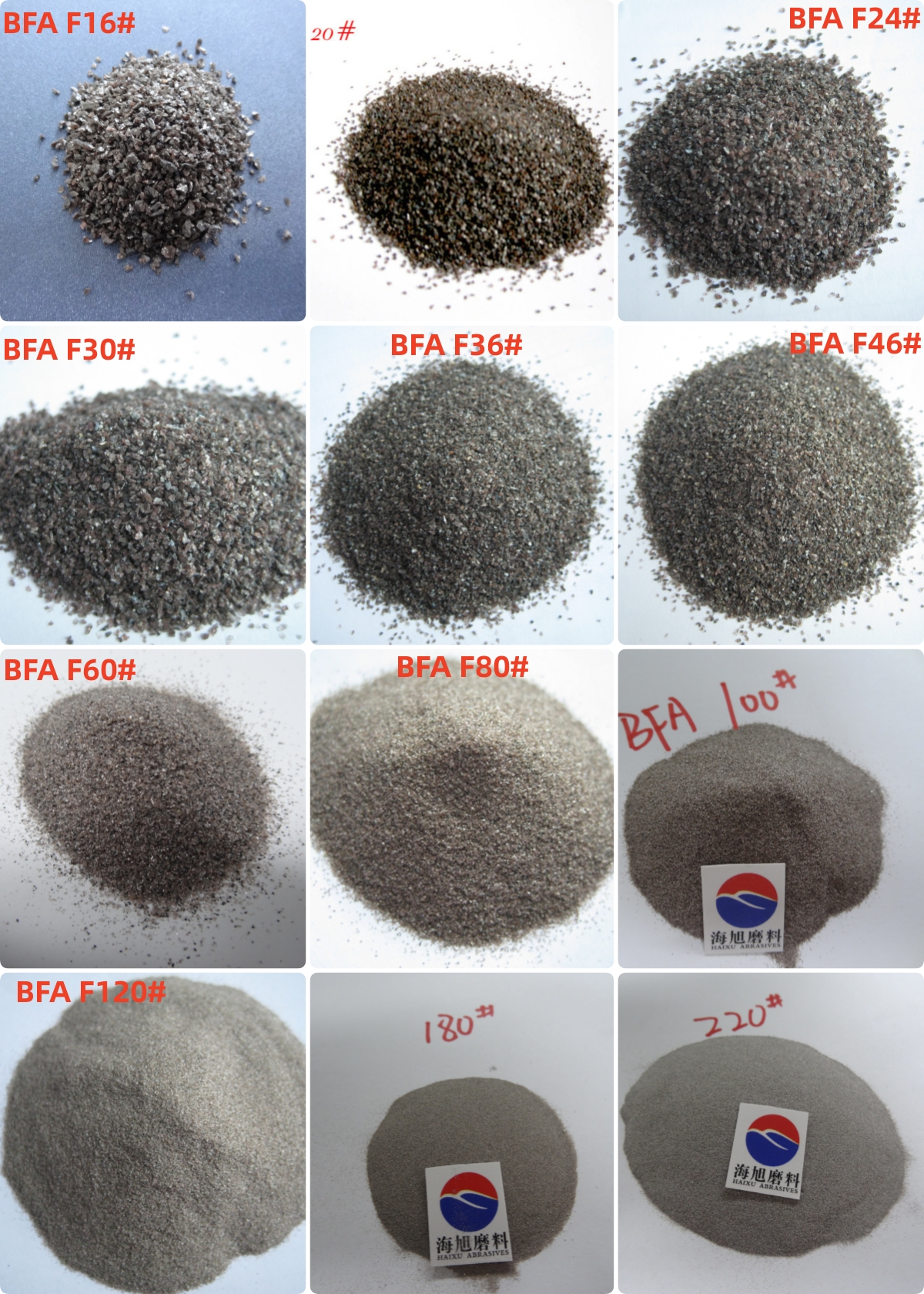 brown aluminum oxide abrasives